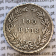 Moeda 100 Réis Prata 1879 ou Tostão Prata 1879 (BC) - Rei D. LUIS I - World Coins Portugal KM 510