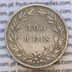 Moeda 100 Réis Prata 1880 ou Tostão Prata 1880 (BC) - Rei D. LUIS I - World Coins Portugal KM 510
