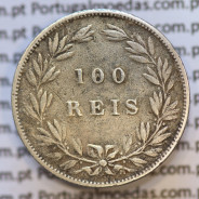 Moeda 100 Réis Prata 1880 ou Tostão Prata 1880 (BC) - Rei D. LUIS I - World Coins Portugal KM 510