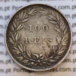 Moeda 100 Réis Prata 1889 ou Tostão Prata 1889 (MBC+) - Rei D. LUIS I - World Coins Portugal KM 510