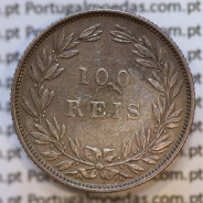 Moeda 100 Réis Prata 1889 ou Tostão Prata 1889 (BC) - Rei D. LUIS I - World Coins Portugal KM 510