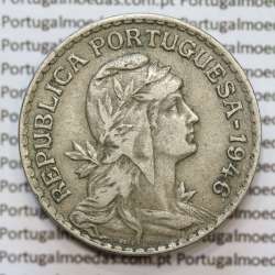MOEDA DE UM ESCUDO (1$00) ALPACA 1946 MBC+