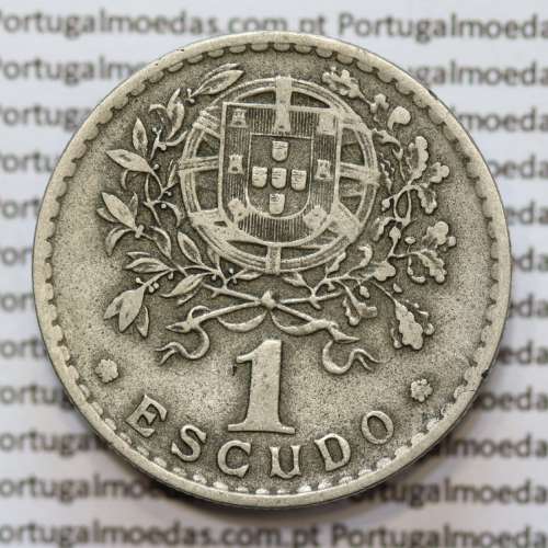 MOEDA DE UM ESCUDO (1$00) ALPACA 1946 MBC+