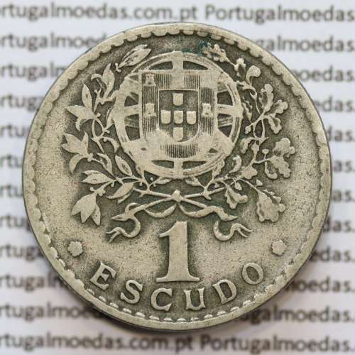 MOEDA DE UM ESCUDO (1$00) ALPACA 1946 MBC
