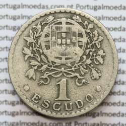 MOEDA DE UM ESCUDO (1$00) ALPACA 1946 MBC MOEDA DE UM ESCUDO (1$00) ALPACA 1946 MBC