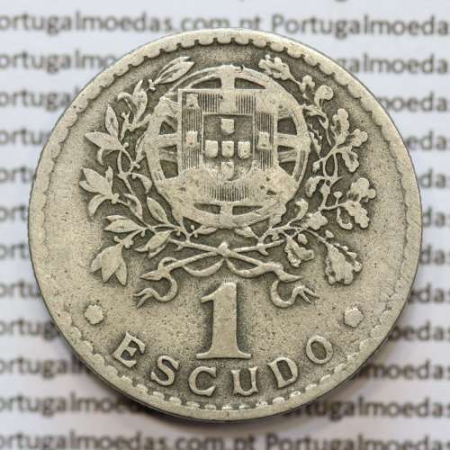 MOEDA DE UM ESCUDO (1$00) ALPACA 1946 MBC