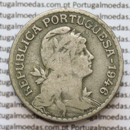 MOEDA DE UM ESCUDO (1$00) ALPACA 1946 BC