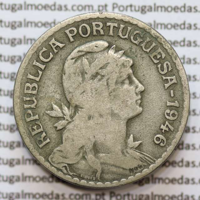 MOEDA DE UM ESCUDO (1$00) ALPACA 1946 BC