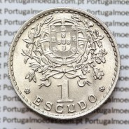 1 Escudo 1951 Alpaca, 1$00 1951 alpaca Republica Portuguesa, (Soberba), World Coins Portugal KM 578