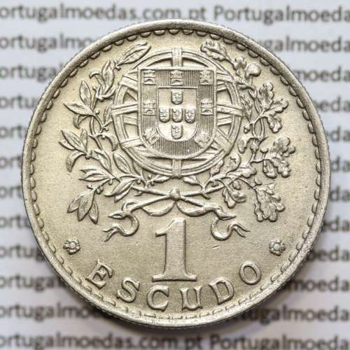 MOEDA DE UM ESCUDO (1$00) ALPACA 1951 BELA