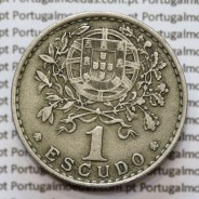 MOEDA DE UM ESCUDO (1$00) ALPACA 1951 MBC