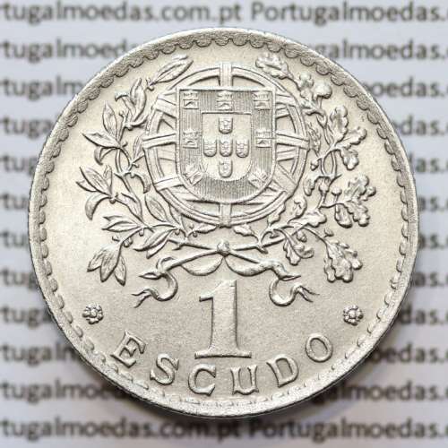 MOEDA DE UM ESCUDO (1$00) ALPACA 1952 BELA