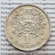 MOEDA DE UM ESCUDO (1$00) ALPACA 1952 BELA
