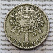 MOEDA DE UM ESCUDO (1$00) ALPACA 1952 MBC