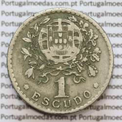 MOEDA DE UM ESCUDO (1$00) ALPACA 1952 MBC