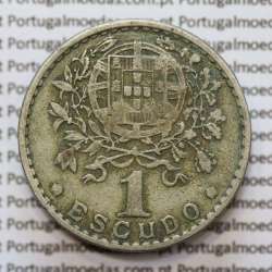 MOEDA DE UM ESCUDO (1$00) ALPACA 1952 MBC