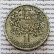 MOEDA DE UM ESCUDO (1$00) ALPACA 1952 MBC