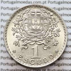 1 Escudo 1957 Alpaca, 1$00 1957 alpaca Republica Portuguesa, (Bela), World Coins Portugal KM 578