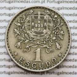 MOEDA DE UM ESCUDO (1$00) ALPACA 1957 MBC+ MOEDA DE UM ESCUDO (1$00) ALPACA 1957 MBC+