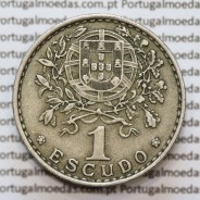 MOEDA DE UM ESCUDO (1$00) ALPACA 1957 MBC+