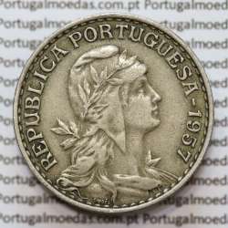 MOEDA DE UM ESCUDO (1$00) ALPACA 1957 MBC+ MOEDA DE UM ESCUDO (1$00) ALPACA 1957 MBC+