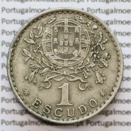 MOEDA DE UM ESCUDO (1$00) ALPACA 1957 MBC+