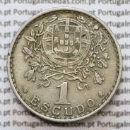 MOEDA DE UM ESCUDO (1$00) ALPACA 1957