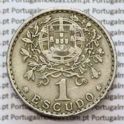 MOEDA DE UM ESCUDO (1$00) ALPACA 1957 MBC+ MOEDA DE UM ESCUDO (1$00) ALPACA 1957 MBC+