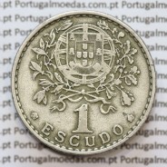 MOEDA DE UM ESCUDO (1$00) ALPACA 1957 MBC