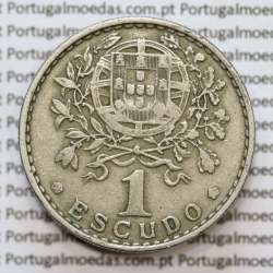 MOEDA DE UM ESCUDO (1$00) ALPACA 1957 MBC MOEDA DE UM ESCUDO (1$00) ALPACA 1957 MBC