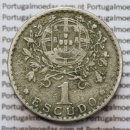 MOEDA DE UM ESCUDO (1$00) ALPACA 1957 MBC