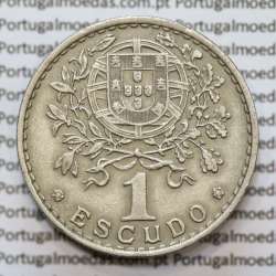 MOEDA DE UM ESCUDO (1$00) ALPACA 1958 MBC+ MOEDA DE UM ESCUDO (1$00) ALPACA 1958 MBC+