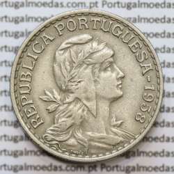 MOEDA DE UM ESCUDO (1$00) ALPACA 1958 MBC+ MOEDA DE UM ESCUDO (1$00) ALPACA 1958 MBC+
