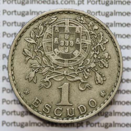 MOEDA DE UM ESCUDO (1$00) ALPACA 1958 MBC+