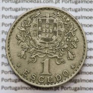 MOEDA DE UM ESCUDO (1$00) ALPACA 1958 MBC+