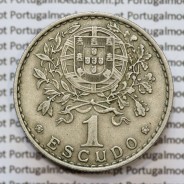 MOEDA DE UM ESCUDO (1$00) ALPACA 1958 MBC+