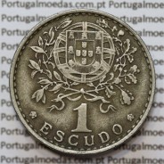 MOEDA DE UM ESCUDO (1$00) ALPACA 1958 MBC+