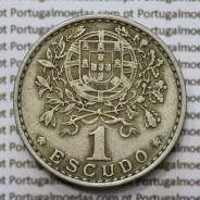 MOEDA DE UM ESCUDO (1$00) ALPACA 1958 MBC+