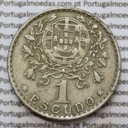 MOEDA DE UM ESCUDO (1$00) ALPACA 1958 MBC