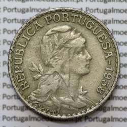 MOEDA DE UM ESCUDO (1$00) ALPACA 1958 MBC MOEDA DE UM ESCUDO (1$00) ALPACA 1958 MBC