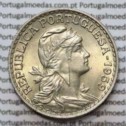 Portugal, coin of 1 Escudo 1959 Alpaca of the Portuguese Republic, (UNC), World Coins Portugal KM 578