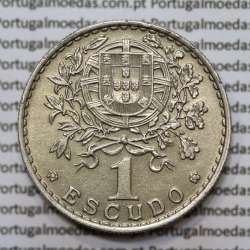 Moeda de 1 Escudo Alpaca 1959 MBC+ Moeda de 1 Escudo Alpaca 1959 MBC+