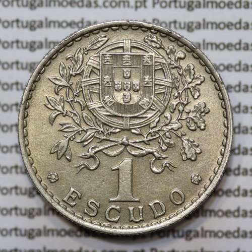 Moeda de 1 Escudo Alpaca 1959 MBC+