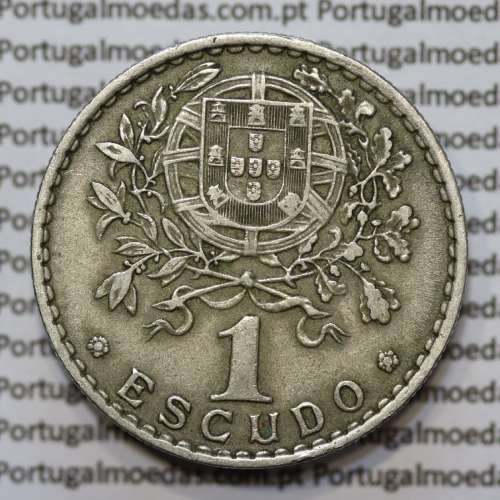 Moeda de 1 Escudo Alpaca 1959 MBC+