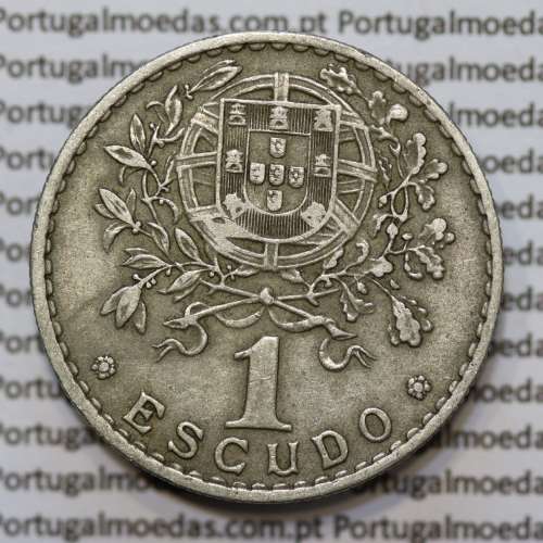 Moeda de 1 Escudo Alpaca 1959 MBC+
