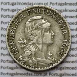 Moeda de 1 Escudo Alpaca 1959 MBC+