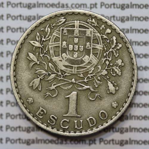Moeda de 1 Escudo Alpaca 1959 MBC+