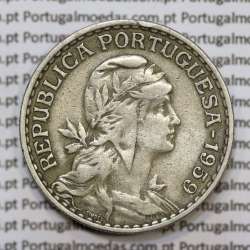 Moeda de 1 Escudo Alpaca 1959 MBC Moeda de 1 Escudo Alpaca 1959 MBC
