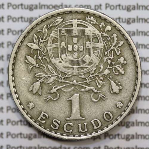 Moeda de 1 Escudo Alpaca 1959 MBC
