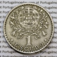 Moeda de 1 Escudo Alpaca 1959 MBC